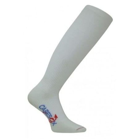 Caresox CSX 2000 Patented Medium Compression OTC Socks 12-20 Mmhg; White - Large